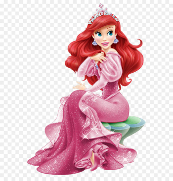 Ariel Princess Aurora Minnie Mouse Rapunzel Belle - Ariel The Little Mermaid PNG Cartoon Clipart 