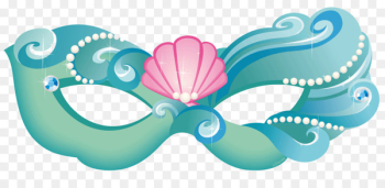 Ariel Princess Aurora Tiana Mask Disney Princess - Carnival mask 