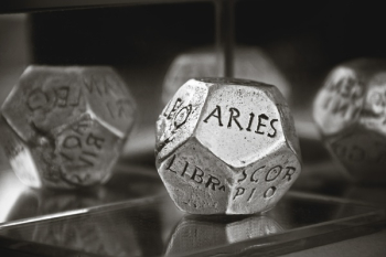 Aries Dice in Gray Scale Photography Aries Dice in Gray Scale Photography