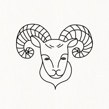 Aries zodiac animal illustration vector | Free Vector Illustration - rawpixel Aries zodiac animal illustration vector | Free Vector Illustration - rawpixel