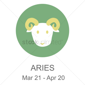 Aries zodiac sign Aries zodiac sign