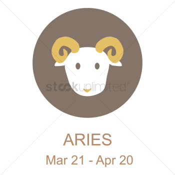 Aries zodiac sign Aries zodiac sign