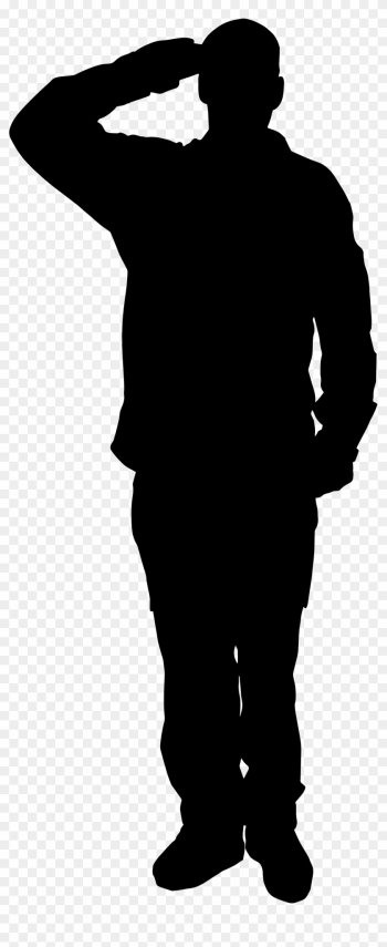 Army Clipart Ww1 Soldier - Silhouette Of A Soldier Army Clipart Ww1 Soldier - Silhouette Of A Soldier