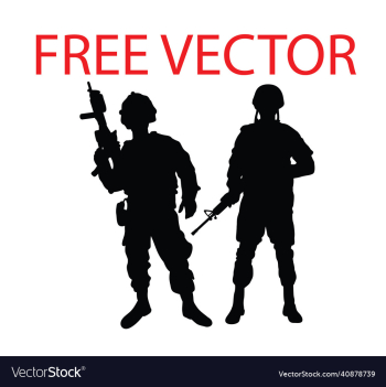 army force silhouettes army force silhouettes