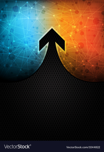 Arrow banner vector image