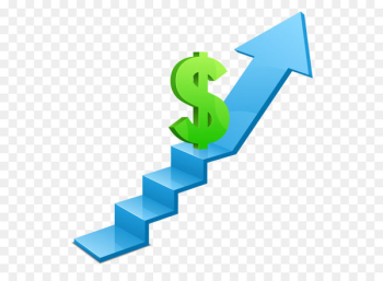 Arrow Blue Illustration - Rising arrow vector 