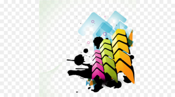 Arrow Clip art - Blending arrow 