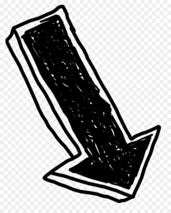 Arrow Clip art - Chalk Arrow 