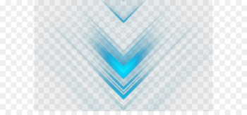 Arrow Download Creativity - Arrow blue light effect 