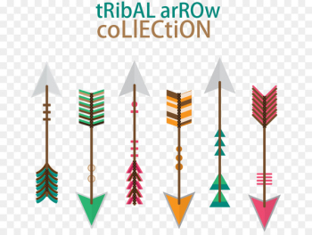 Arrow Drawing Euclidean vector - Retro Arrow set Arrow Drawing Euclidean vector - Retro Arrow set