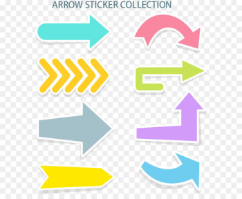 Arrow Euclidean vector - Combination of colored arrows Arrow Euclidean vector - Combination of colored arrows