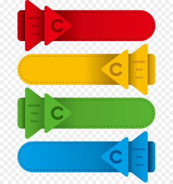 Arrow Graphic design Infographic Royalty-free - Vector colored triangle infographic 