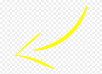 Arrow Left Yellow Clip Art At Clker - Yellow Arrow Transparent Background