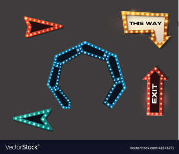 arrow lights arrow lights