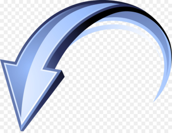 Arrow Scrolling - Simple blue arrow 