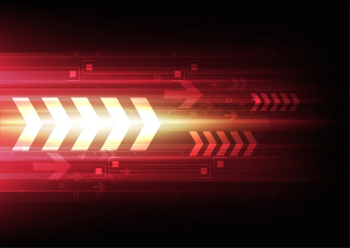 Arrow tech background Arrow tech background