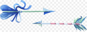 Arrow Watercolor painting - Arrow material 