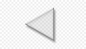 Arrow White Triangle - glass texture button Arrow White Triangle - glass texture button