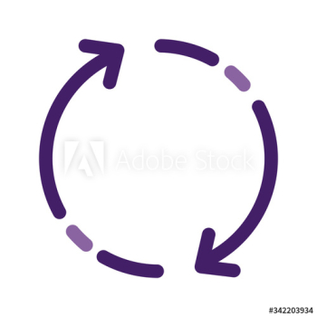 arrows reload sign line style icon arrows reload sign line style icon