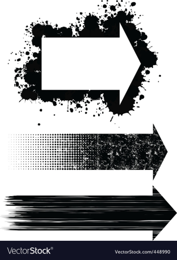 Arrows vector image Arrows vector image