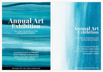 Art exhibition watercolor template vector | Free Vector - rawpixel Art exhibition watercolor template vector | Free Vector - rawpixel