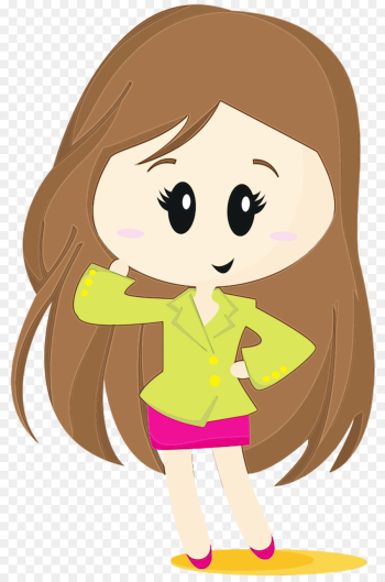 Art, School, Drawing, Cartoon, Brown Hair PNG Art, School, Drawing, Cartoon, Brown Hair PNG