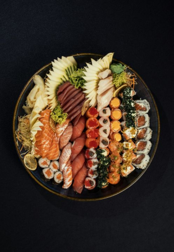 Artfully Arranged Sushi Platter Artfully Arranged Sushi Platter