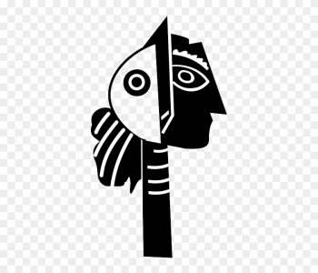 Artist Like That Of Picasso And Salvador Dali Became - Black And White Cubist Art Artist Like That Of Picasso And Salvador Dali Became - Black And White Cubist Art