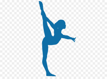Artistic gymnastics Silhouette Balance beam Clip art - Gymnastics Transparent PNG 