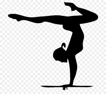 Artistic gymnastics Silhouette Rhythmic gymnastics - gymnastics 