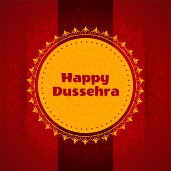 Artistic happy dussehra festival card Free Vector Artistic happy dussehra festival card Free Vector