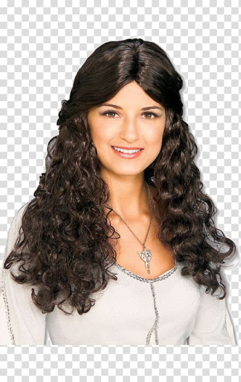 Arwen The Lord of the Rings: The Fellowship of the Ring Gandalf Wig Costume, arwen transparent background PNG clipart