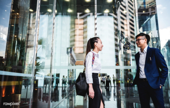 Asian business people in a city | Free stock photo - 377552 Asian business people in a city | Free stock photo - 377552