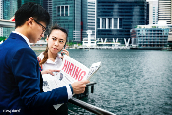 Asian business people in a city working toget.. | Free stock photo - 377531 Asian business people in a city working toget.. | Free stock photo - 377531