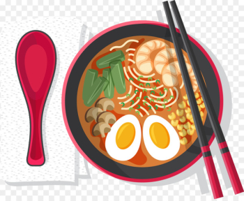 Asian cuisine Japanese Cuisine Sushi Thai cuisine Ramen - Shrimp egg noodles 