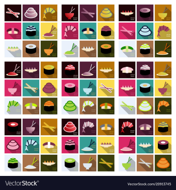 Asian food background asian food poster asian vector image Asian food background asian food poster asian vector image