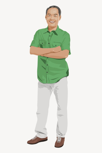 Asian man character, full body | Free PSD - rawpixel Asian man character, full body | Free PSD - rawpixel