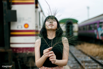 Asian woman fashion shoot | Free stock photo - 1229