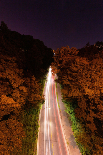 Asphalt Road Aerial View Asphalt Road Aerial View
