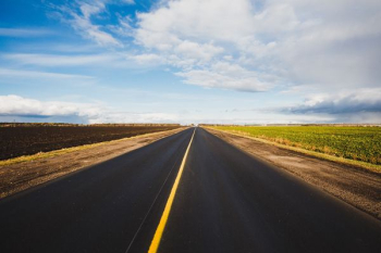 asphalt road under sky asphalt road under sky