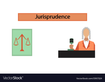 Assembly flat icons jurisdiction judge vector image Assembly flat icons jurisdiction judge vector image