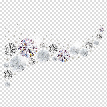 Assorted clear gemstone lot, Diamond Gemstone , Diamond lines transparent background PNG clipart