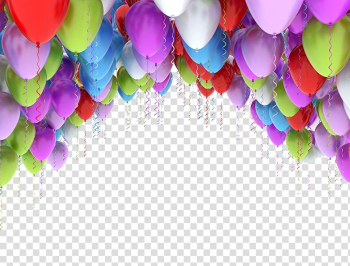 Assorted-color balloons in mid air, Balloon High-definition television Desktop Display resolution 4K resolution, Colorful balloons transparent background PNG clipart