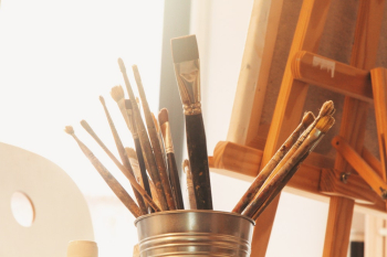 Assorted-color Paint Brushes Assorted-color Paint Brushes