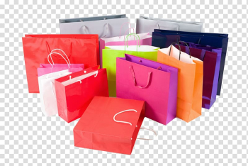 Assorted-color paper bags, Reusable shopping bag Paper bag Gift, Rickety shopping bags transparent background PNG clipart