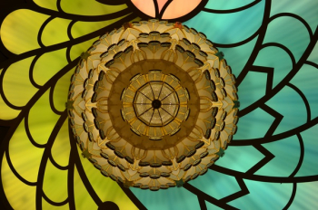 Assorted Color Stained Glass Window Assorted Color Stained Glass Window