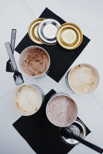 Assorted Flavored Ice Creams Assorted Flavored Ice Creams