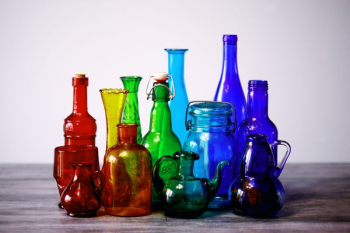 assorted glass bottles assorted glass bottles
