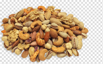 Assorted nuts illustration, Praline Dried Fruit Mixed nuts Food, pistachios transparent background PNG clipart