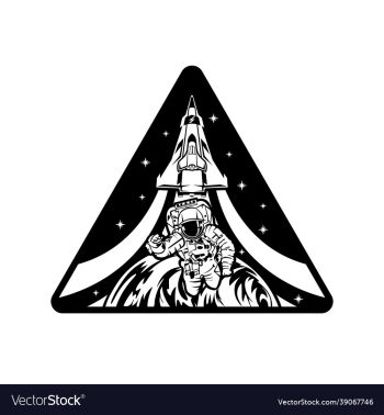 astronaut and space ship design astronaut and space ship design